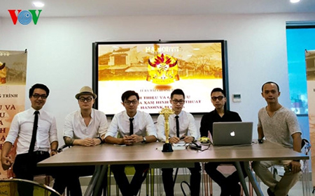 Họp báo công bố về lễ hội xăm quốc tế có sự tham dự của các nghệ sĩ xăm hàng đầu tại Hà Nội. 
